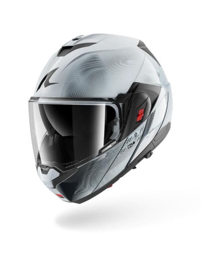 Čelada Shark OXO Speed-tech- Silver bela črna