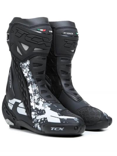 ŠKORNJI TCX RT-RACE črn/bel/siv