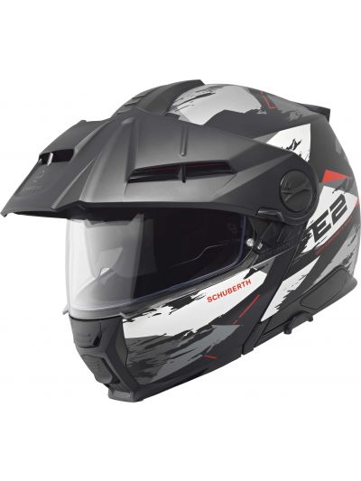 Čelada Schuberth E2 TRAIL siva